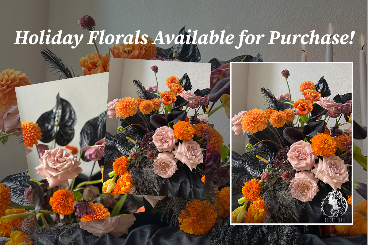 Holiday Florals available to purchase!